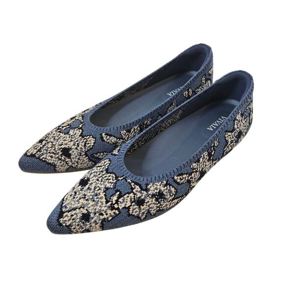 Vivaia Pointed-Toe Ballet Flats size 39 - Picture 5 of 7